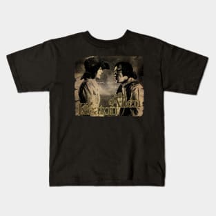 keaton allen vintage art Kids T-Shirt